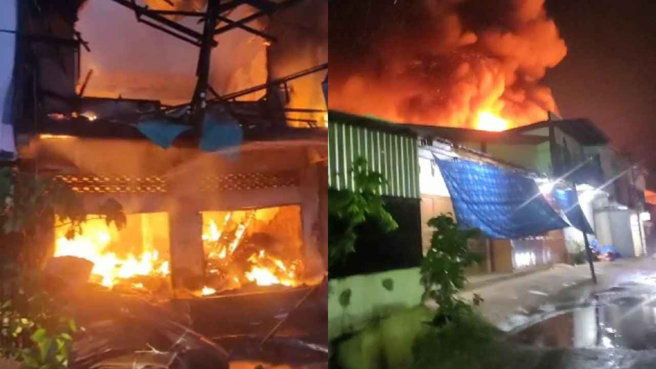Puluhan Unit Rumah dan Ruko di Kabupaten Kolaka Hangus Terbakar
