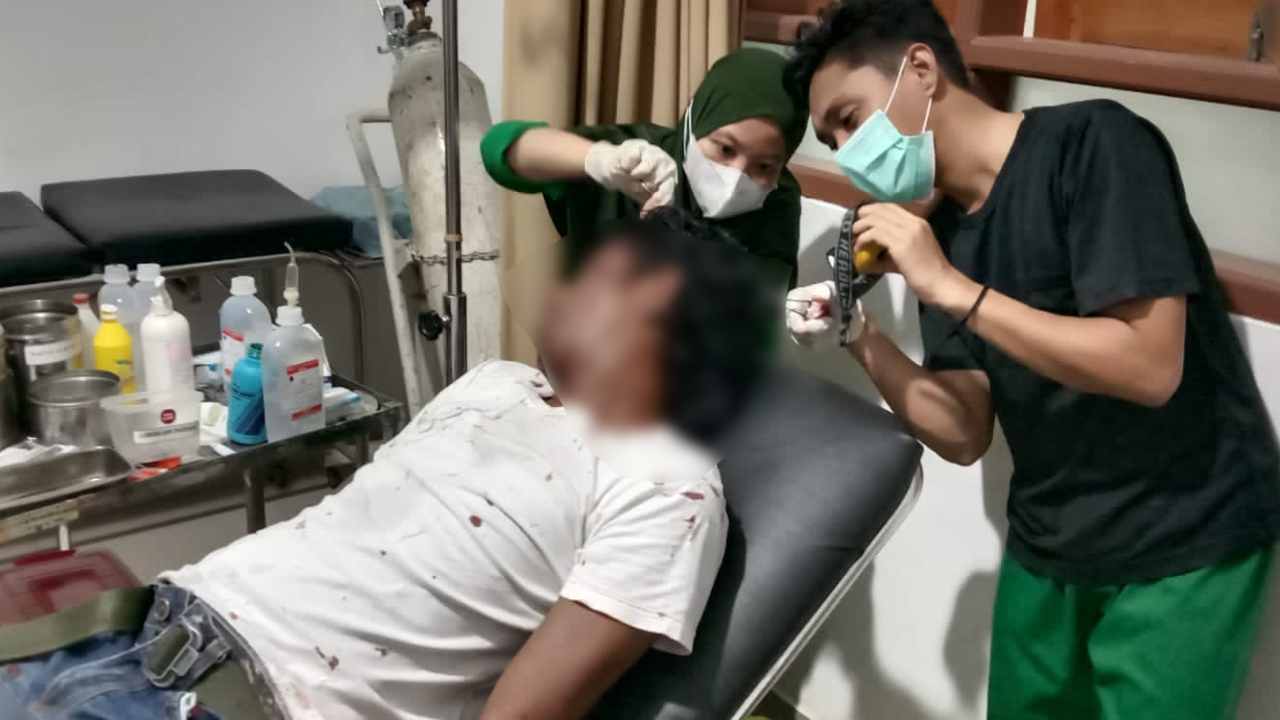 Seorang Pria di Kendari Dianiaya Hingga Urat Nadi Putus
