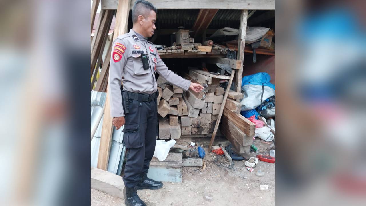 Tangan Sekuriti BMKG Hancur Gegara Petasan Rakitan Sendiri