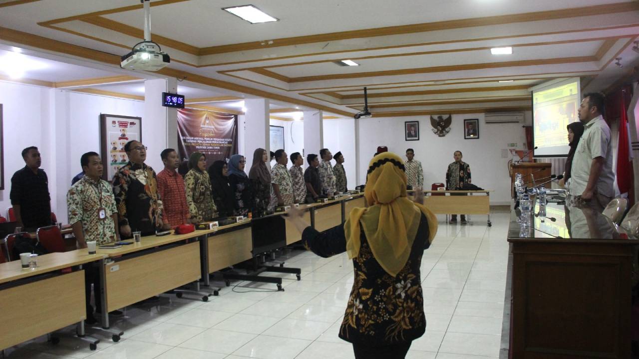 KPU Jawa Timur Kerahkan Lebih 100 Ribu Pantarlh untuk Coklit Serentak