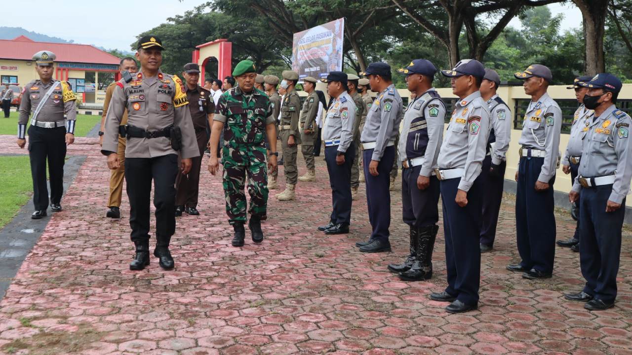 Polres Konawe Gelar Apel Pasukan Operasi Keselamatan Anoa 2023