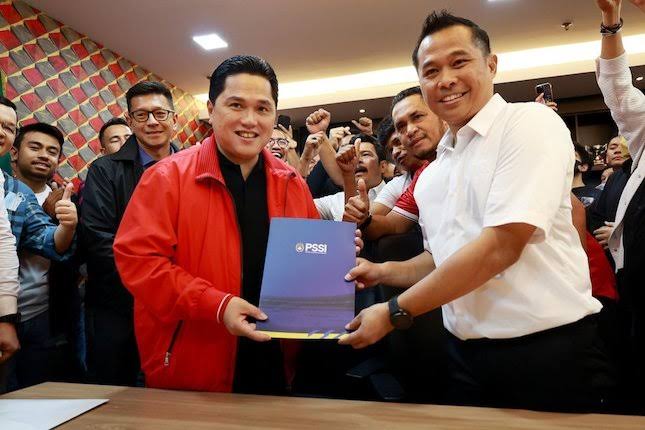 Erick Thohir Jabat Ketum PSSI