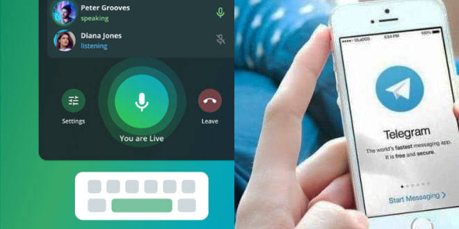 Fitur Obrolan Suara Telegram untuk Komunikasi Grup hingga Ribuan Orang