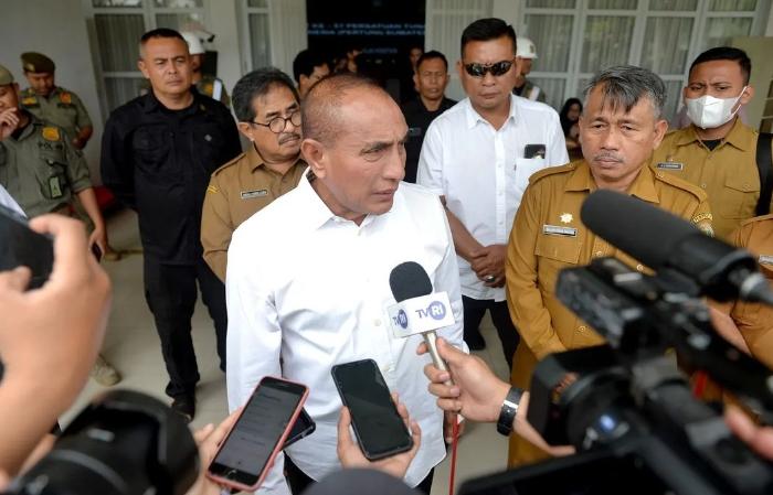 Gubernur Akan Kembalikan Fungsi Lahan Bumi Perkemahan Deli Serdang