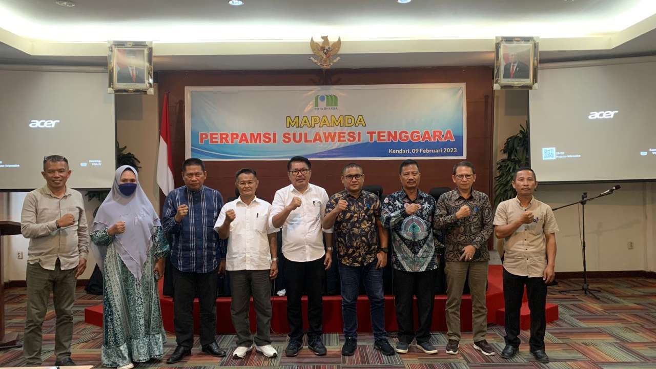 Jadi Ketua Perpamsi Sulawesi Tenggara, Direktur PDAM Muna Siap Tingkatkan SDM Tukang Ledeng