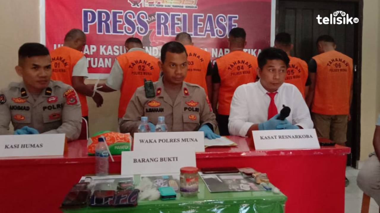 Kabid DLH Muna Patungan Beli Sabu dan Konsumsi di Kamar Mandi