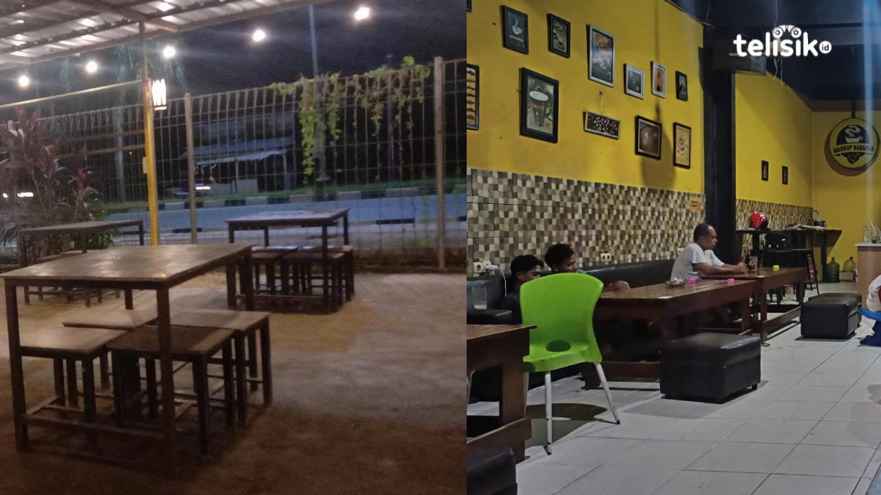 Mahasiswa Libur Warkop Area UHO Sepi Pengunjung