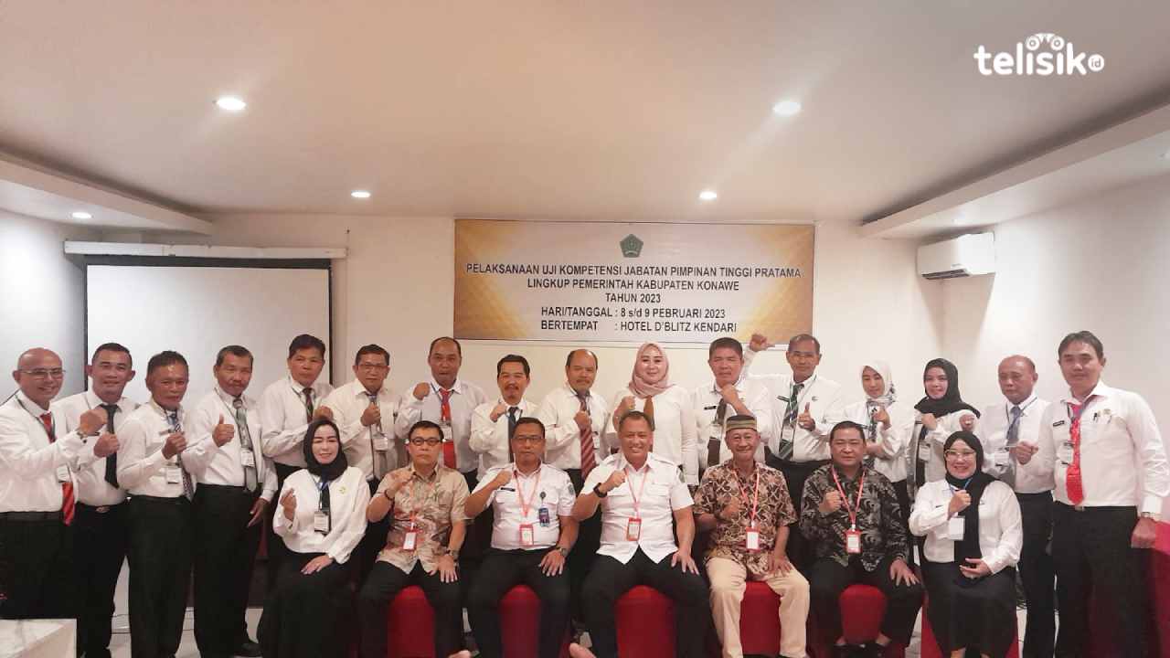 Pejabat Pemda Konawe Ikut Uji Kompetensi Jabatan Tinggi Pratama