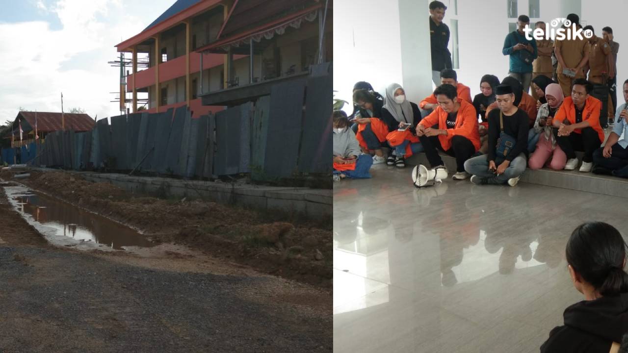 Pembangunan Jalan Kembar Kali Kadia Dinilai Ganggu Perkuliahan STIMIK Bina Bangsa