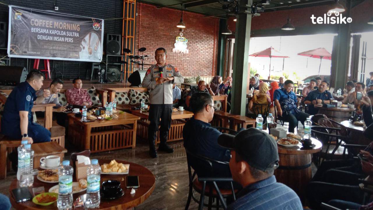 Polda Sulawesi Tenggara Jaga Sinergitas Insan Pers