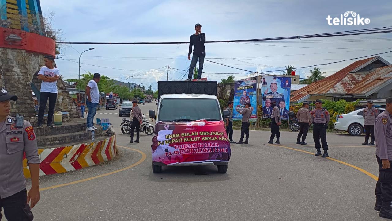 Puluhan Pemuda Gelar Demo, Tagih Janji Pj Bupati Kolaka Utara