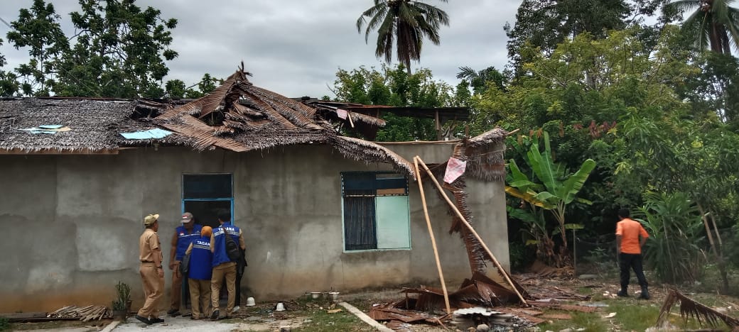 Puluhan Rumah dan Sekolah di Kolaka Utara Rusak Diterjang Angin Puting Beliung