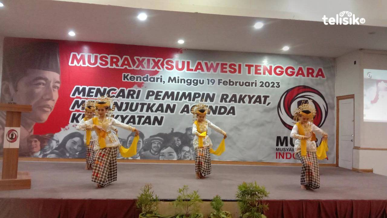 Tari Lariangi Khas Tolaki Tampil di Musyawarah Rakyat Ke-19