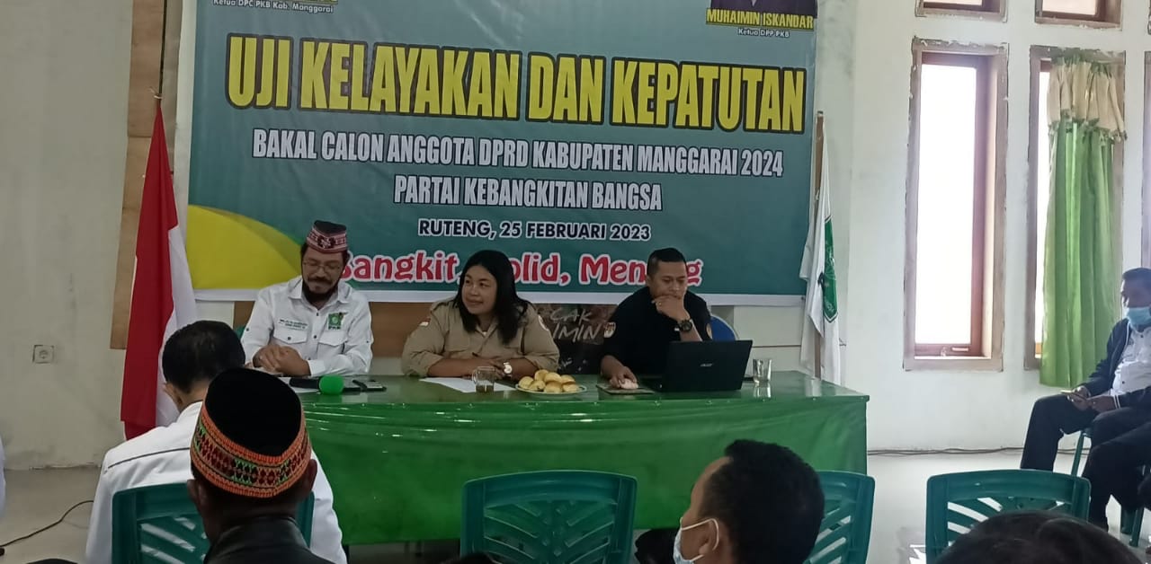 UKK Bacaleg, PKB Manggarai Optimis Raih Kursi Pimpinan di Pemilu
