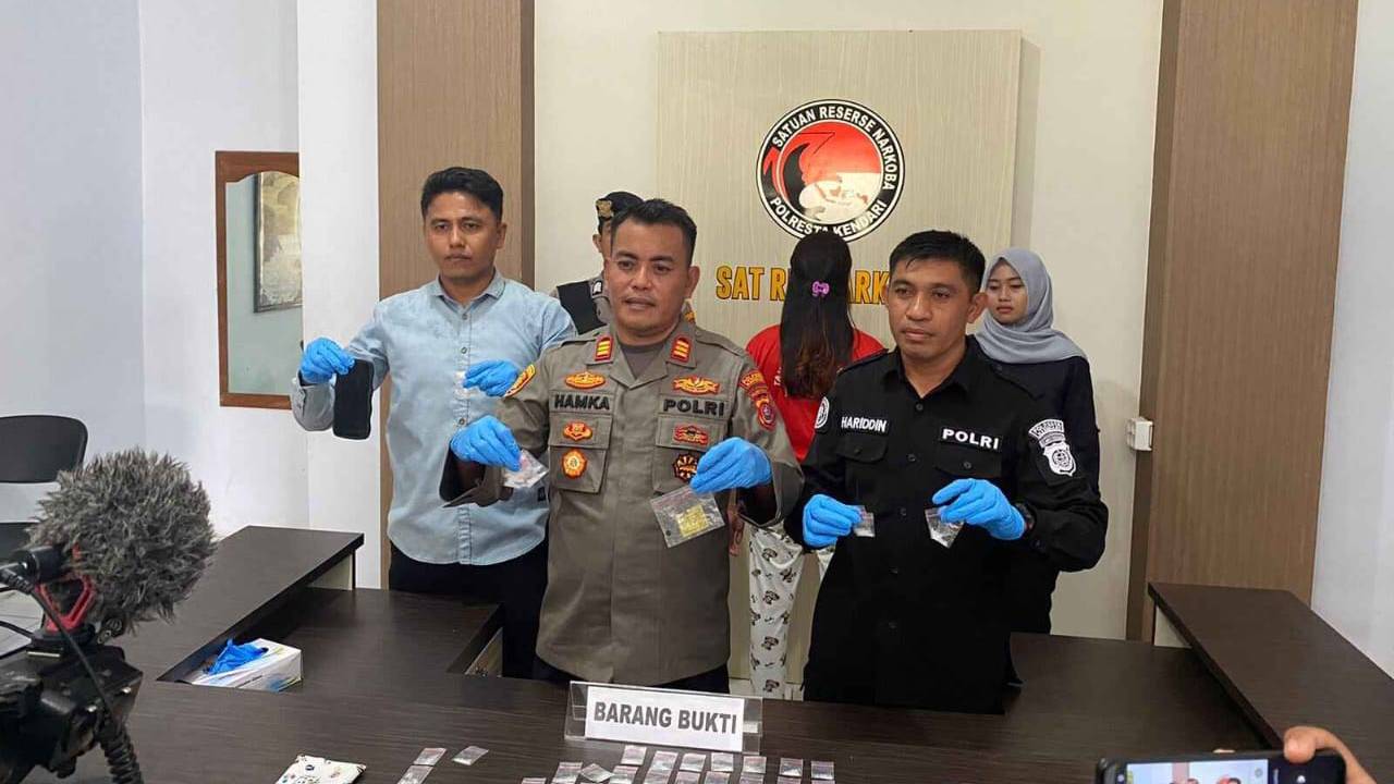Wanita Muda Residivis Diduga Pengedar Narkotika Kembali Diringkus