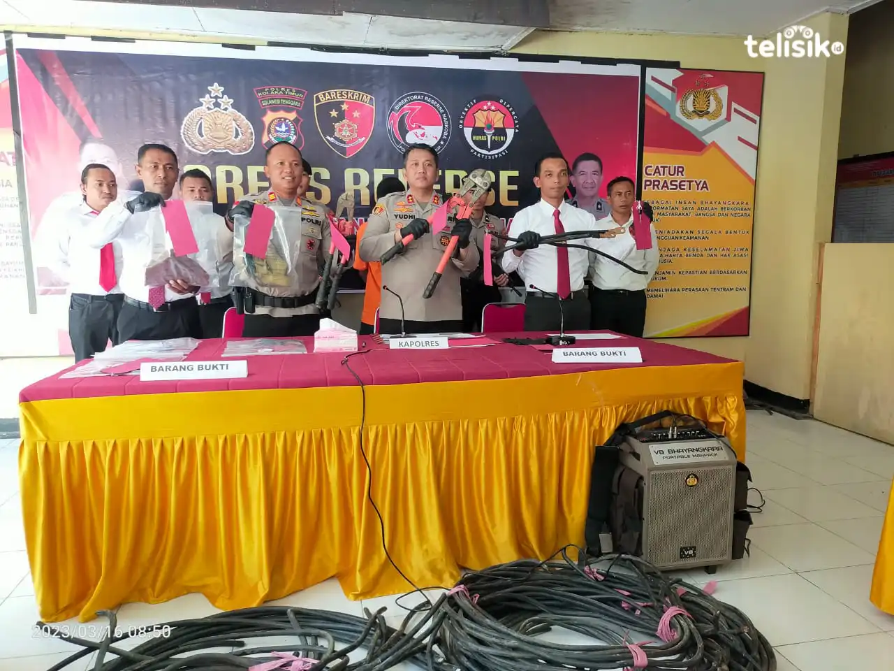 4 Pria di Kolaka Timur Curi Kabel PLN, Ternyata Ini Motivnya