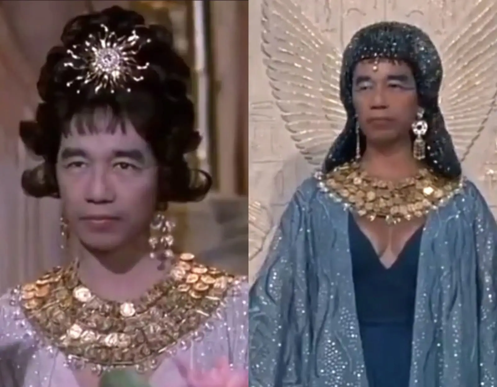 Heboh Ratu Mesir Berwajah Presiden Jokowi, Netizen: Yang Ngedit Ga Ada Akhlak