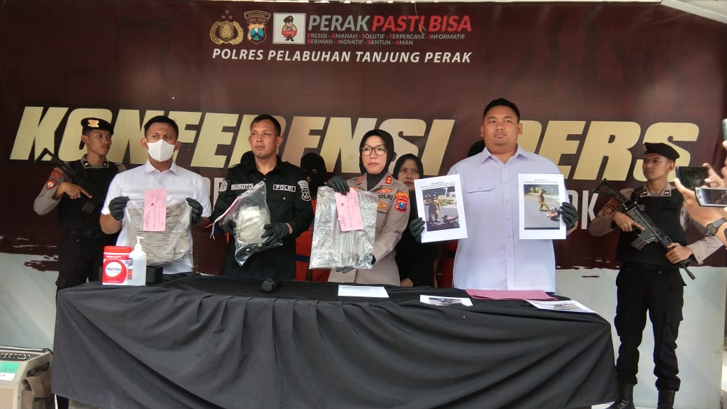 Aniaya Korban dengan Tangan Terborgol, Pelaku Pengeroyokan di Perak Surabaya Ditangkap