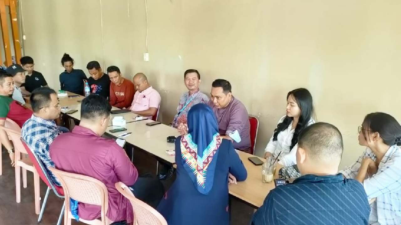 Bahas Kemitraan, PT Bank Artha Graha Internasional TBK Cabang Kendari Bertemu Pengurus JMSI Sultra