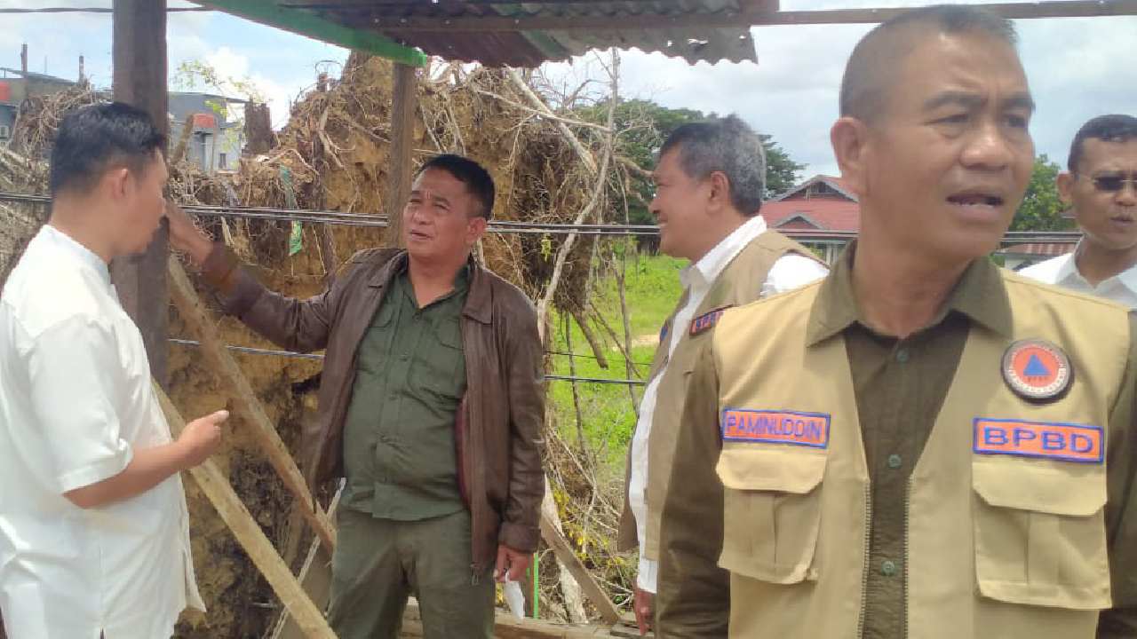 BNPB Tinjau Titik Rawan Bencana Hidrometeorologi di Kota Kendari