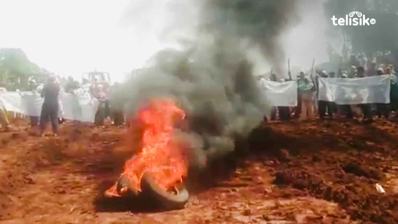 Demo PT GKP di Konawe Kepulauan Berujung Ricuh, Karyawan Dikejar Sajam