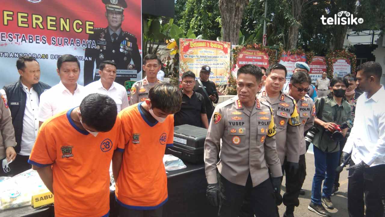 Diduga Selundupkan Sabu Seorang Warga Kendari Ditangkap di Surabaya