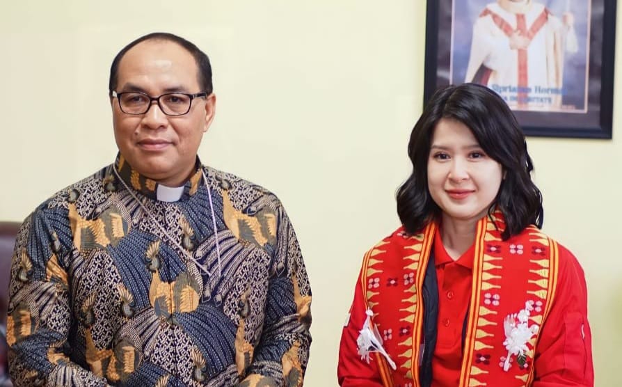Grace Natalie Bahas Isu Intoleran dengan Tokoh Agama di Ruteng Nusa Tenggara Timur