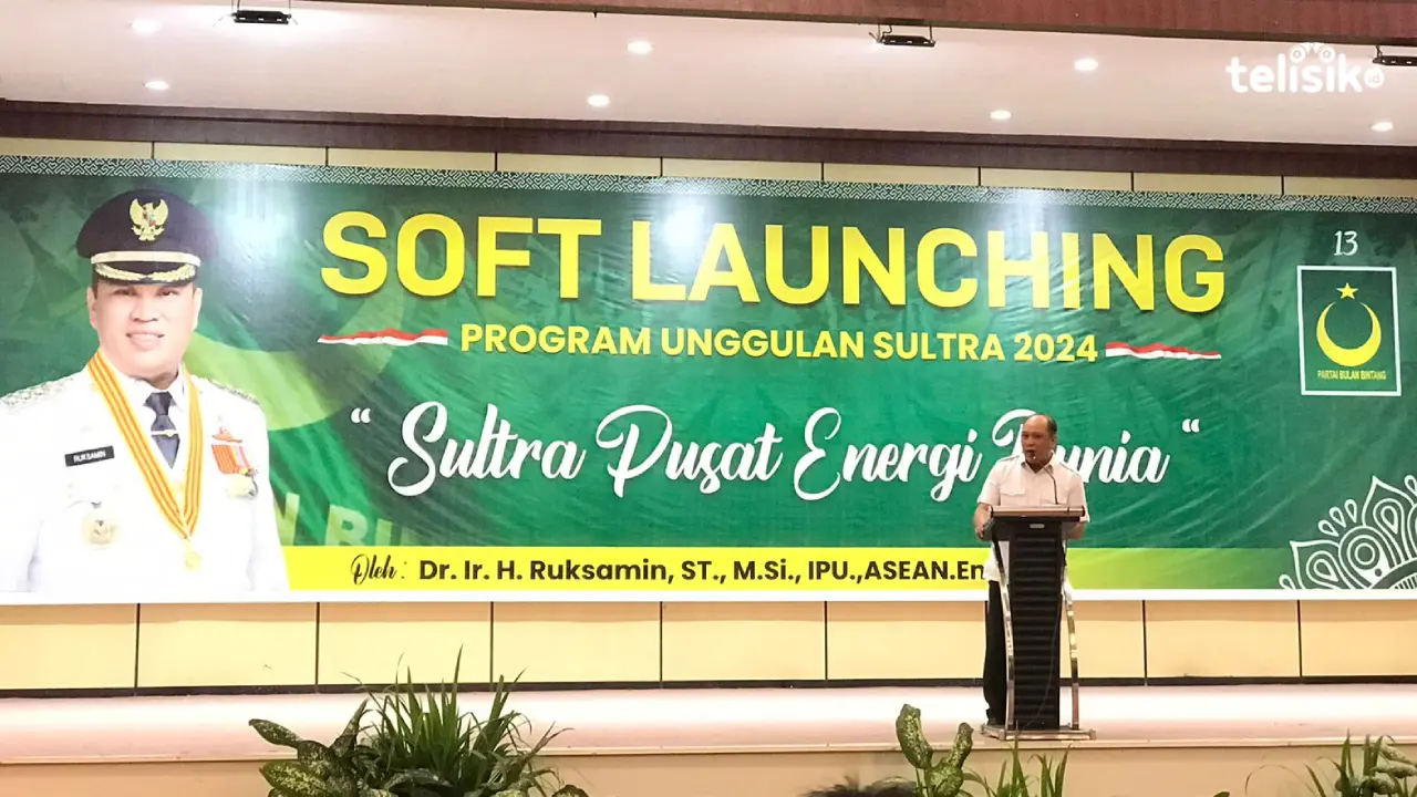 Jadi Gubernur, Ruksamin Jadikan Sulawesi Tenggara Pusat Energi Dunia