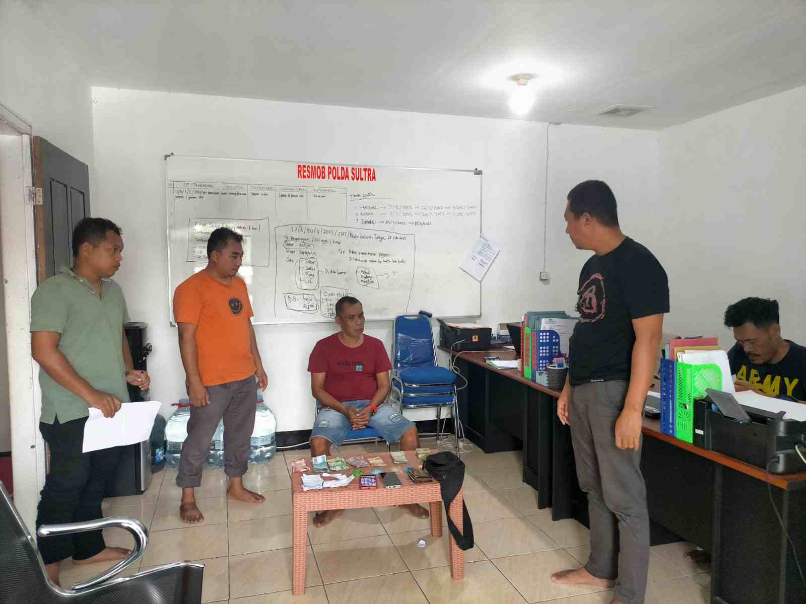 Judi Togel Diringkus Resmob Polda Sulawesi Tenggara