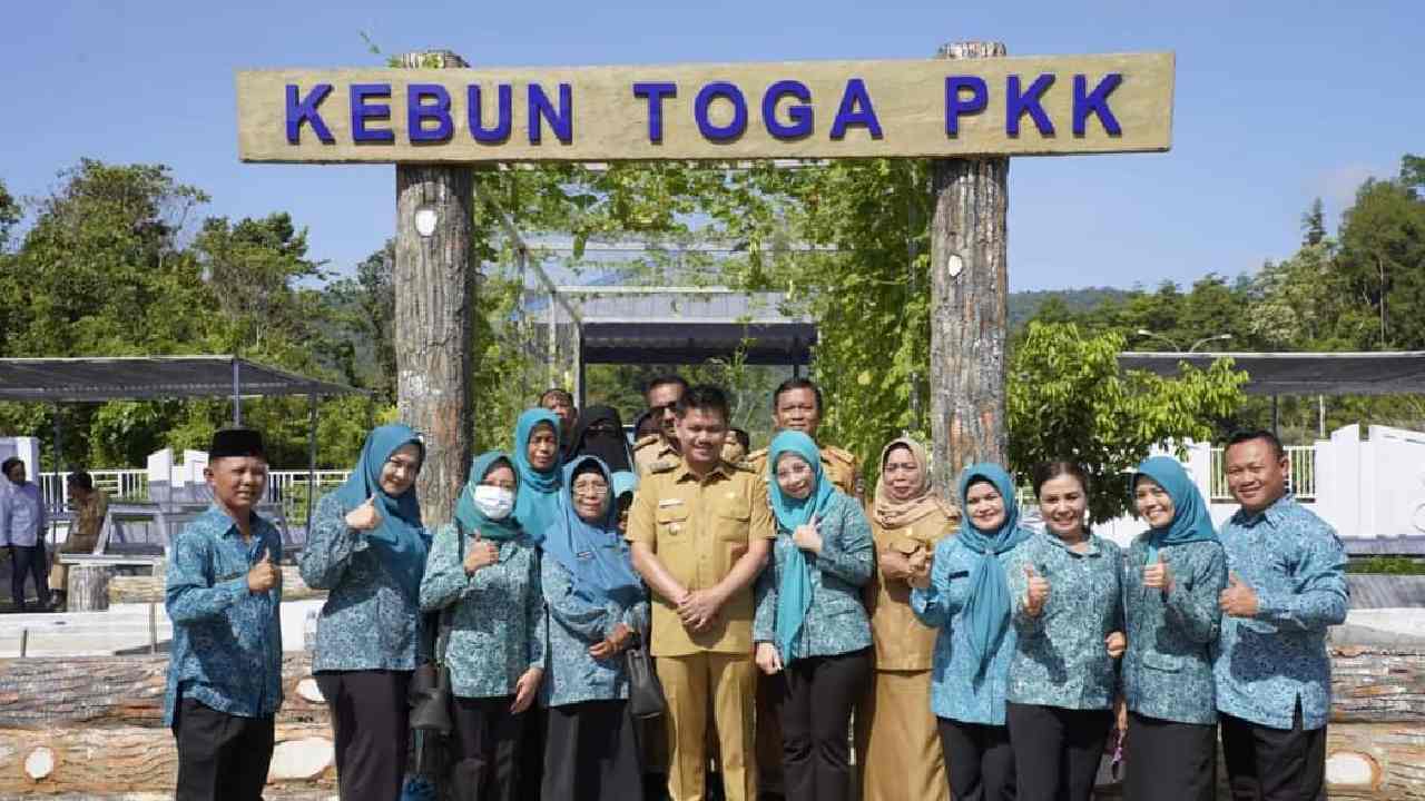 Kebun Toga PKK Kolaka Timur Jadi Edukasi Baru