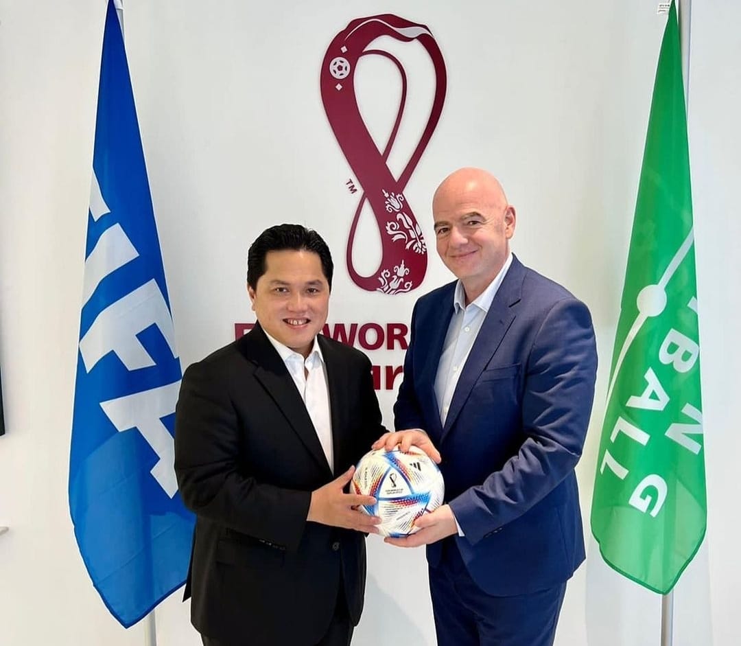 Lobi Erick Thohir Tak Mempan, Baru Jabat Ketua PSSI Sudah Terancam Disanksi FIFA
