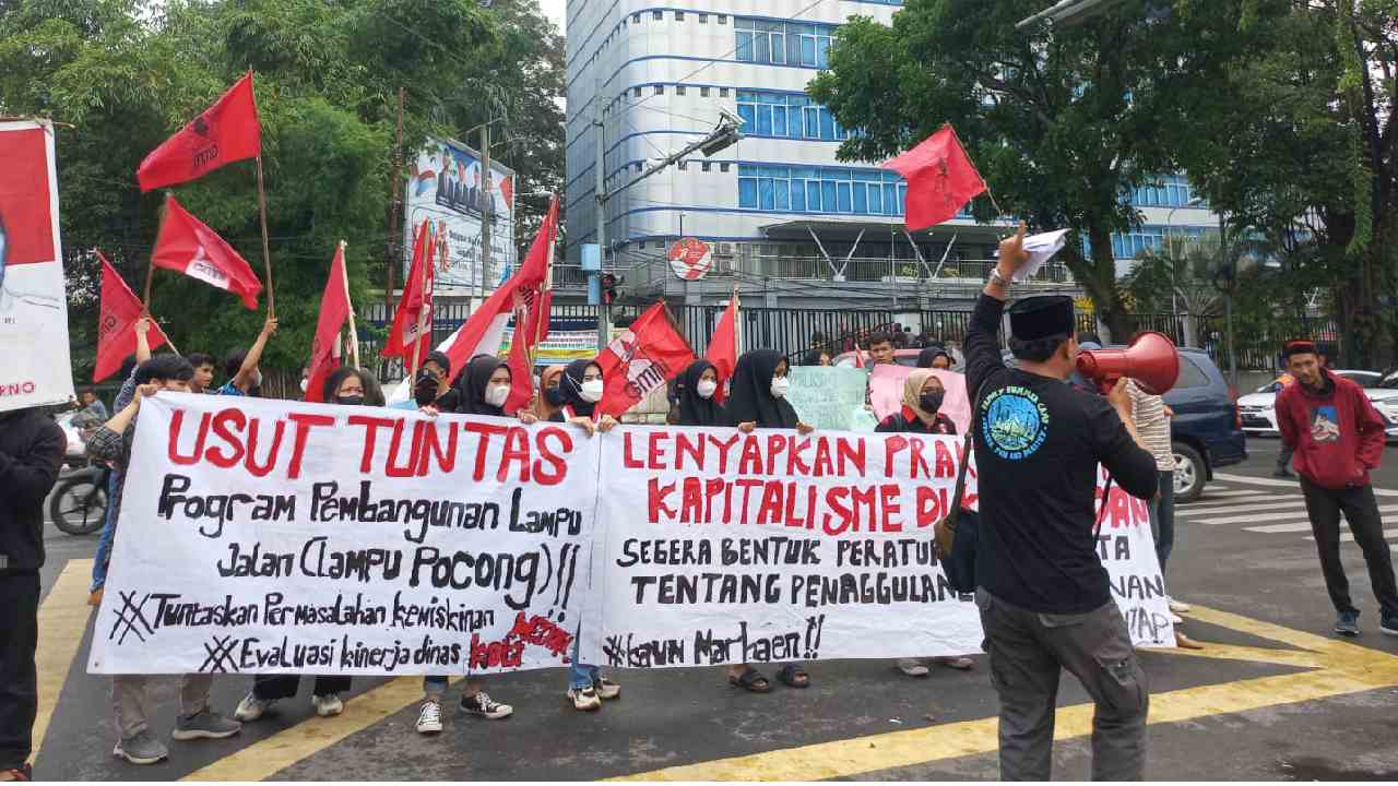 Mahasiswa Minta Wali Kota Medan Tuntaskan Masalah Kemiskinan