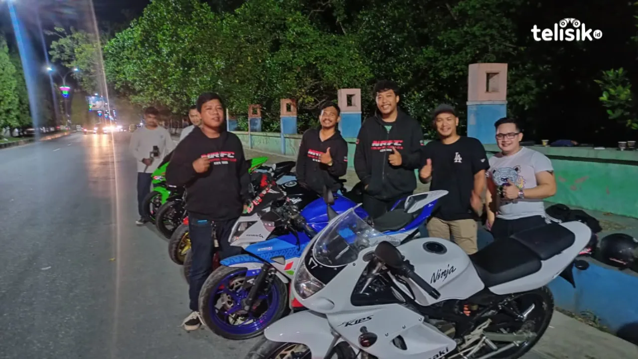NRFC Komunitas Motor Kawasaki Ninja Kendari Anti Balap Liar