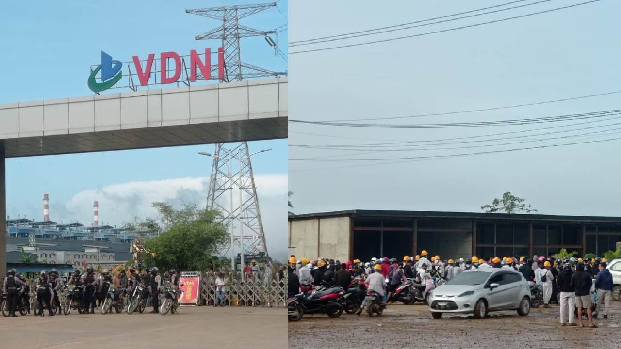 Pekerja PT VDNI dan PT OSS Mogok Kerja