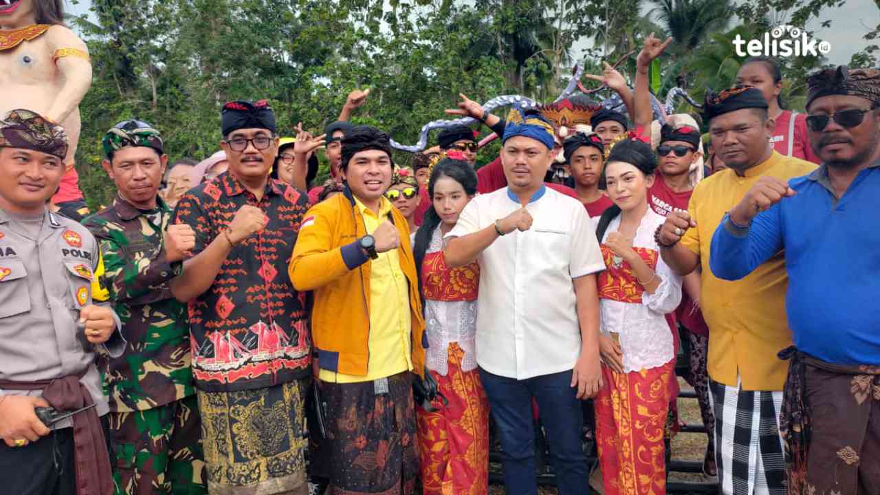 Pemkab Kolaka Timur Apresiasi Pawai Ogoh-Ogoh Umat Hindu