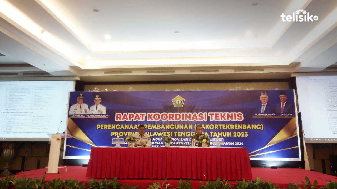 Selaraskan Prioritas Pusat dan Daerah, Bappeda Sulawesi Tenggara Gelar Rakortekrenbang
