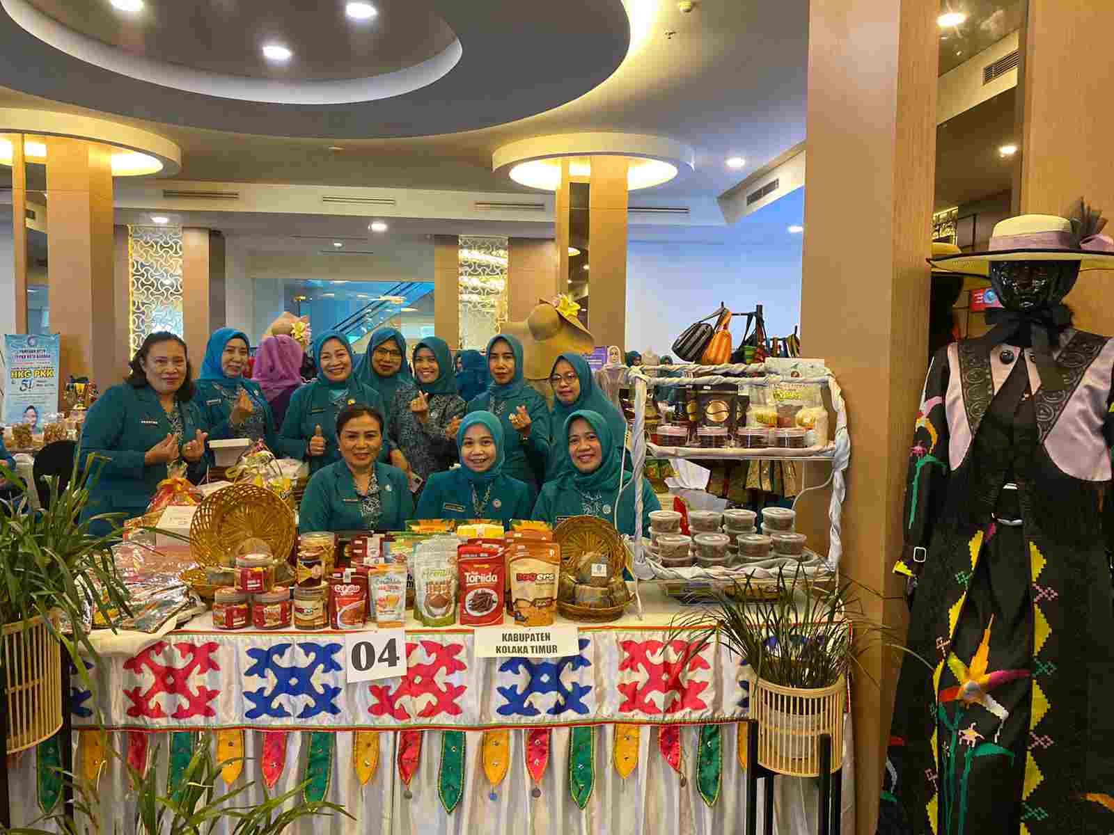 TP PKK Kolaka Timur Raih Juara 2 Lomba Pameran Mini UP2K 2022