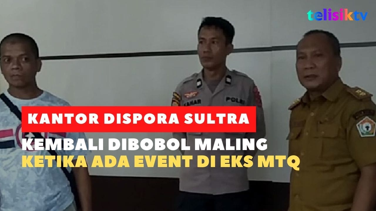 Video: Kantor Dispora Sulawesi Tenggara Kembali Dibobol Maling