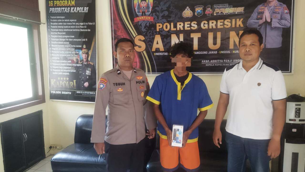 Warga Gresik Nekat Bobol Rumah Tetangga untuk Senang-Senang