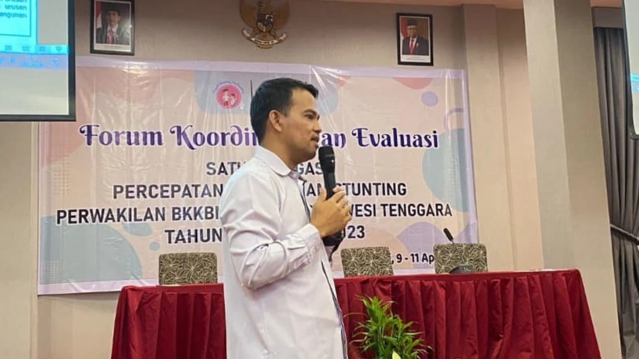 BKKBN Sulawesi Tenggara Evaluasi Pencapaian Percepatan Penurunan Stunting