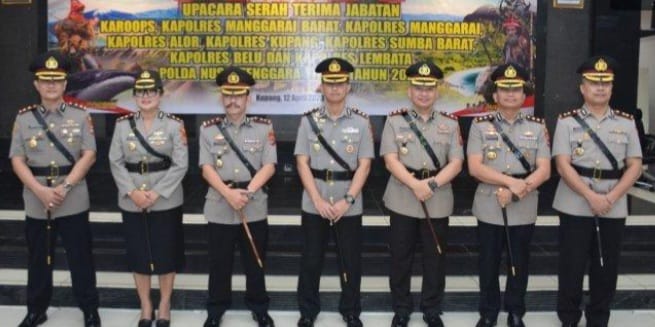 7 Kapolres di Nusa Tenggara Timur Dimutasi Termasuk Manggarai