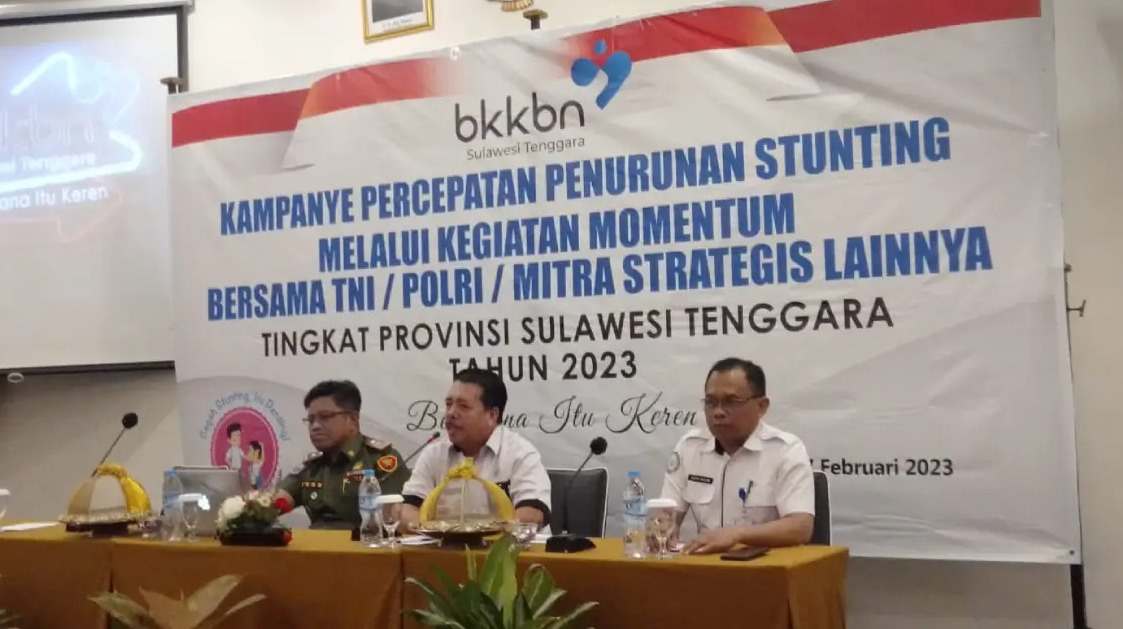 Angka Stunting di Sulawesi Tenggara Turun 2,4 Persen, BKKBN: Kerja Kita Semua