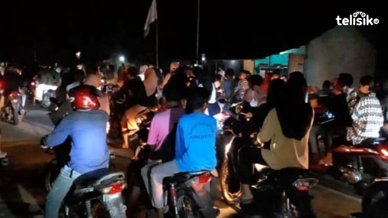Antusias Umat Muslim Takbiran Keliling di Reok Manggarai NTT