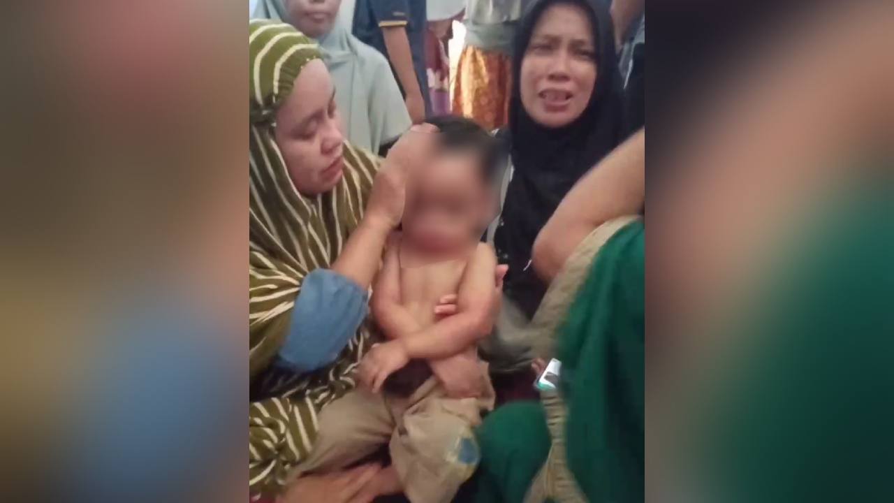 Balita di Kolaka Utara Ditemukan Setelah Hilang 17 Jam, Begini Kondisinya