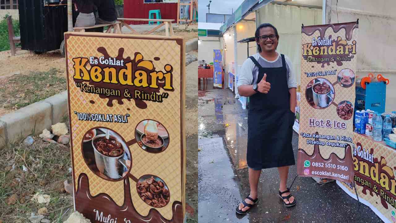 Es Coklat jadi Pilihan Usaha Kuliner di Kota Kendari