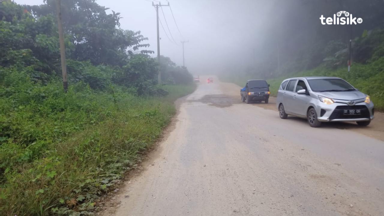 Jalur Mudik Kendari-Torobulu Diselimuti Kabut