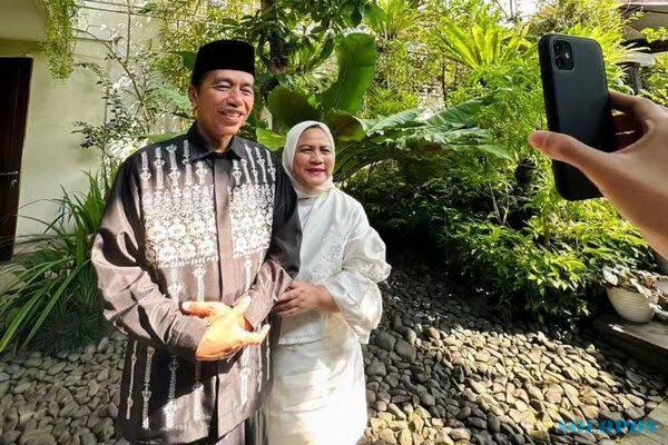Jokowi-Ma'ruf Amin Maaf-Maafan Lewat Video Call