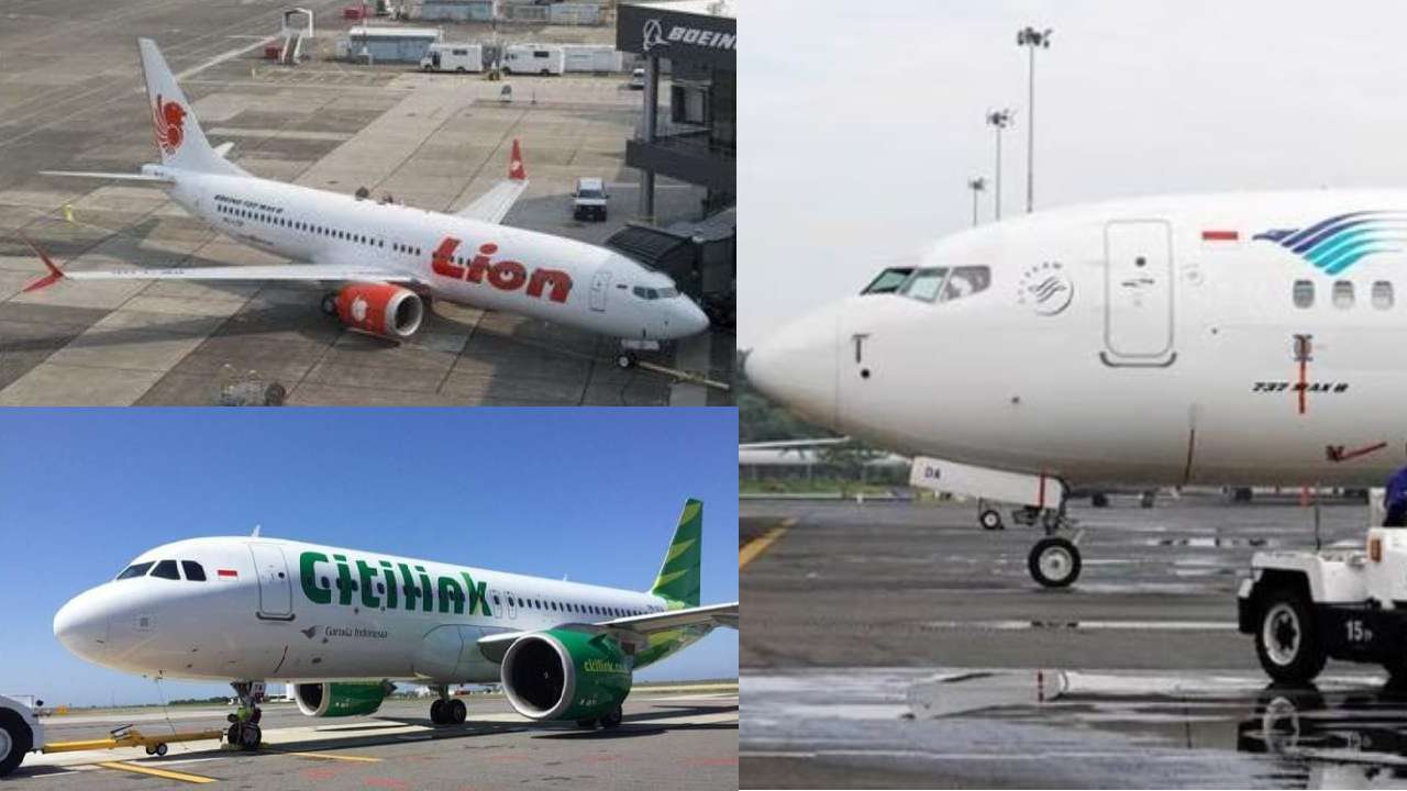 Lion Air, Garuda Indonesia dan Citilink Tambah Armada Jelang Lebaran 2023