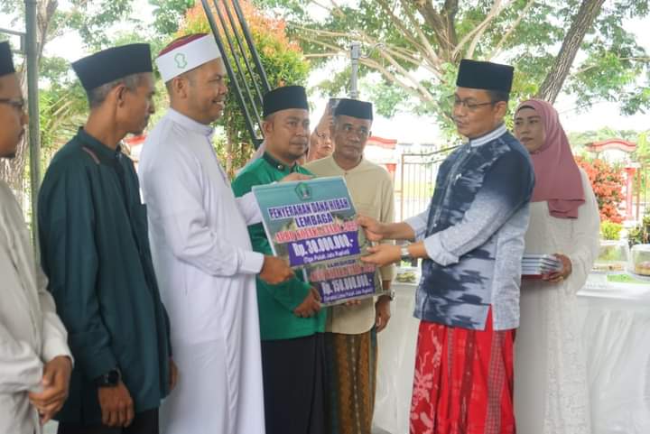 Open House Pj Bupati Beri Bantuan Dana Hibah Tujuh Ponpes di Kolaka Utara