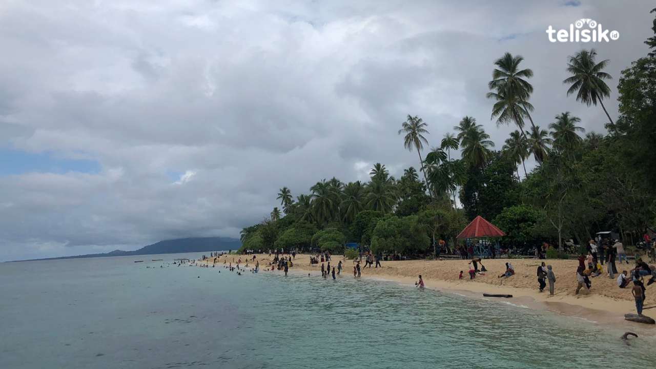 Pantai Kampa jadi Pilihan Wisata Masyarakat Konawe Kepulauan saat Lebaran
